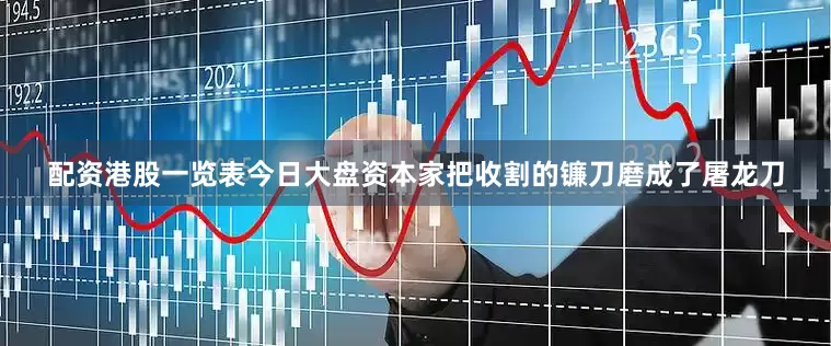 配资港股一览表今日大盘资本家把收割的镰刀磨成了屠龙刀